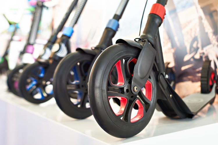 Une trottinette électrique